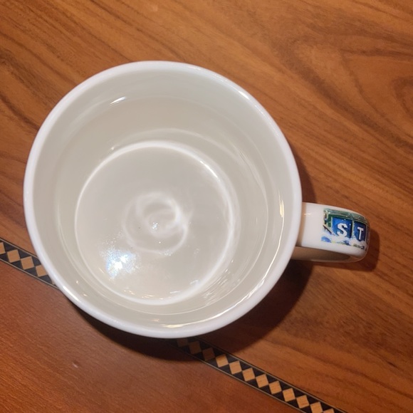 Starbucks Christmas Mug Pikes Place Farmers Market Seattle 14 Oz - Picture 6 of 6